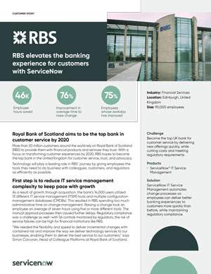 cs Royal Bank of Scotland Incident